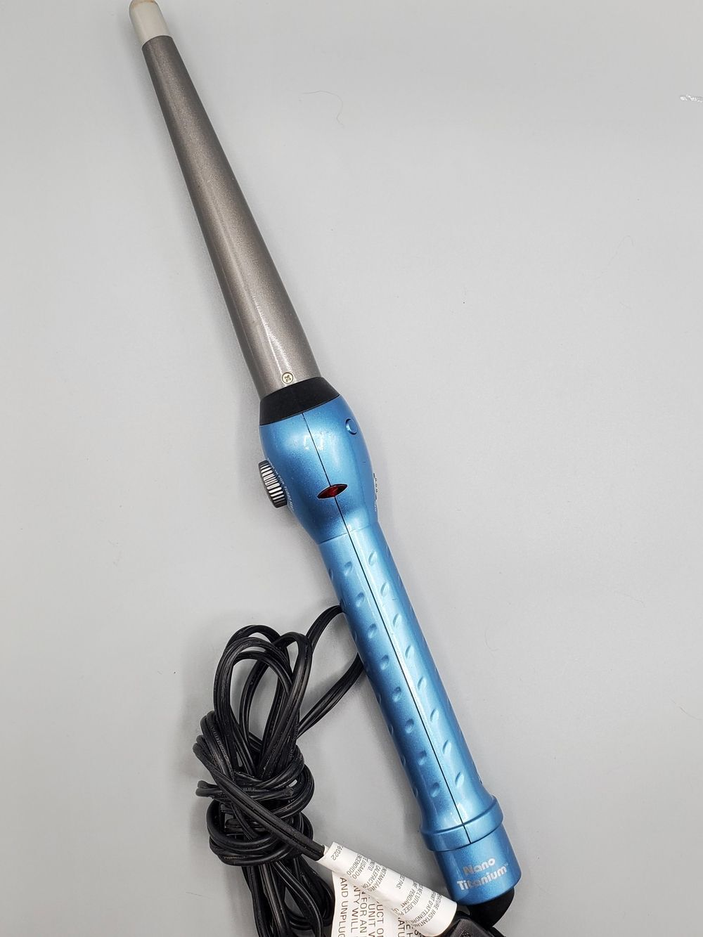 BaBylissPRO | Titanium Blue Tapered Curling Wand | OS | Hair Styling Tool